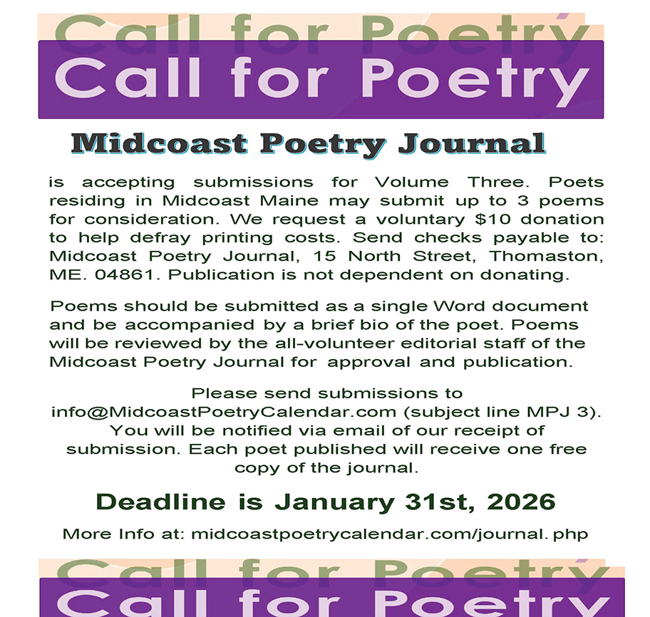 MPJ3 Call for Poetry